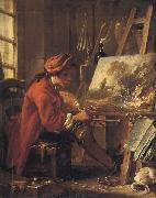 Francois Boucher Young Artist in his Studion china oil painting reproduction